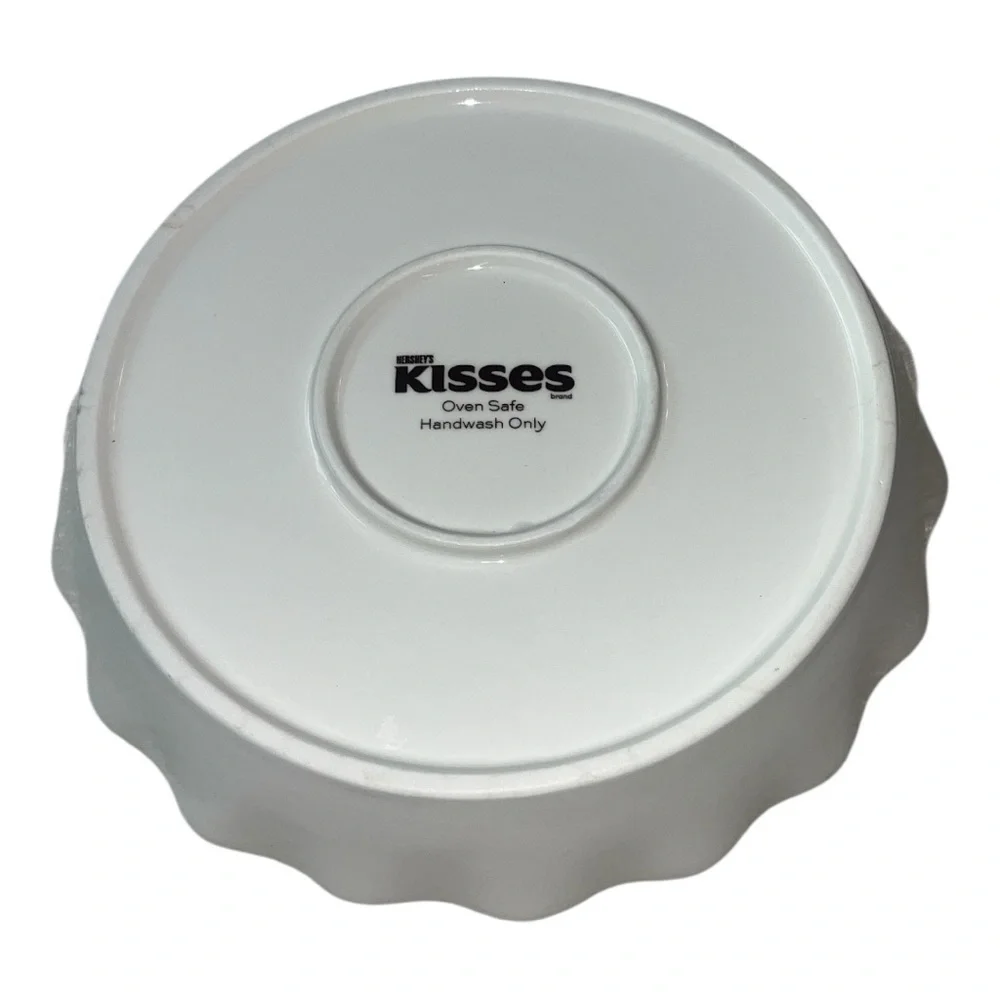 Godinger White and Black Bakeware Dish for Kitchen Hershey’s Kisses